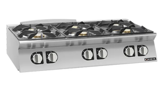 Giorik CG960TT | 900 Series | 6 Burner | Countertop | Gas Boiling Top | Boiling Top