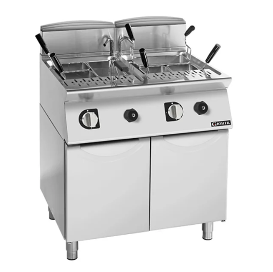 Giorik CPG746T | 700 Series | Double Tank | 2X 26L | Gas Pasta Cooker | Pasta Cooker