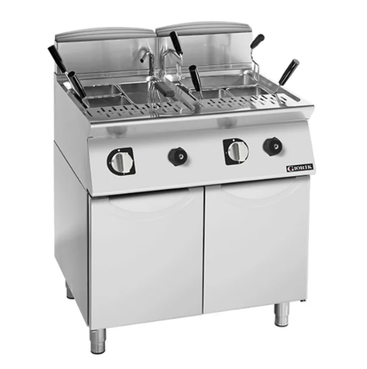 Giorik CPG946T | 900 Series| On Enclosed Base | 40 + 40L Double Tank | Gas | Pasta Cooker