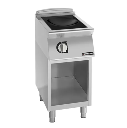 Giorik CW920GT | 900 Series | 300mm Cooking Zone | On Open Base | Induction Wok Top