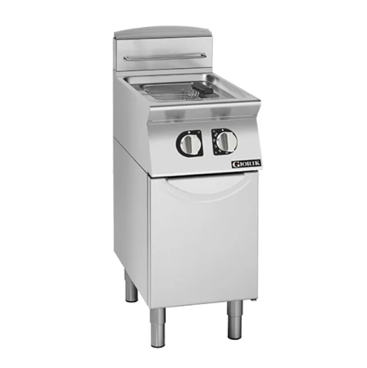 Giorik FE7117T | 700 Series | 400mm | Single Pan | On Enclosed Base | Electric Pan Fryer