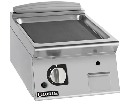 Giorik FLG72TFT | 700 Series | 400mm Wide | Smooth Mild Steel | Gas Frytop