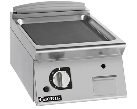 Giorik FLG92TFT | 900 Series | 400mm Wide | Countertop | Smooth Mild Steel | Gas Frytop