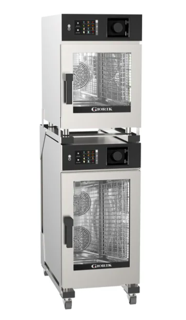 Giorik KBEST.11.0610.L.RO.H | Kore 6 on 10 x 1/1 GN | Electric Boiler | with Recirculating Ventless Hood|with Reverse Osmosis | and Left Hand Hinge Door| Combi Oven