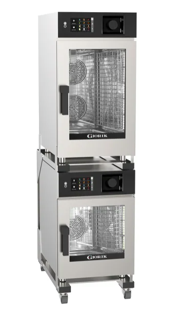 Giorik KBEST.11.1006.L.RO.H | Kore 10 on 6 x 1/1 GN | Electric Boiler | with Recirculating Ventless Hood|with Reverse Osmosis | and Left Hand Hinge Door| Combi Oven