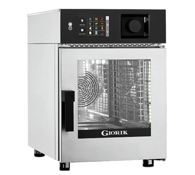 Giorik KBG061WT.RO | Kore 6 x 1/1 GN | Gas Boiler | Combi Oven with Reverse Osmosis | Gas | Combi Oven 
