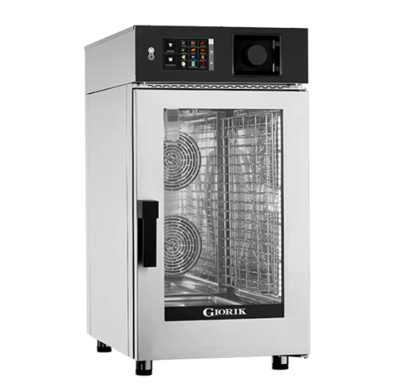 Giorik KBG101WT.L.SF | Kore 10 x 1/1 GN | Gas Boiler | Combi Oven with Standard Filter | and Left Hand Hinge Door | Gas | Combi Oven