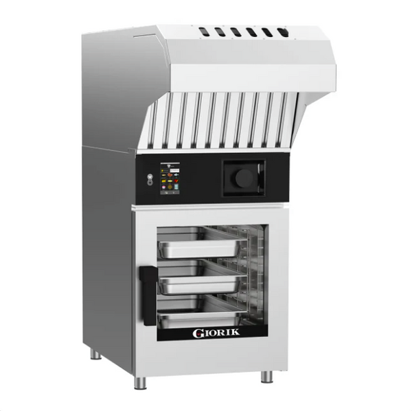 Giorik KM061WT.RO.H | Mini Touch | 6 x 1/1 GN | Stacked Combi Oven Kit | with Reverse Osmosis | Electric | Combi Oven Kit