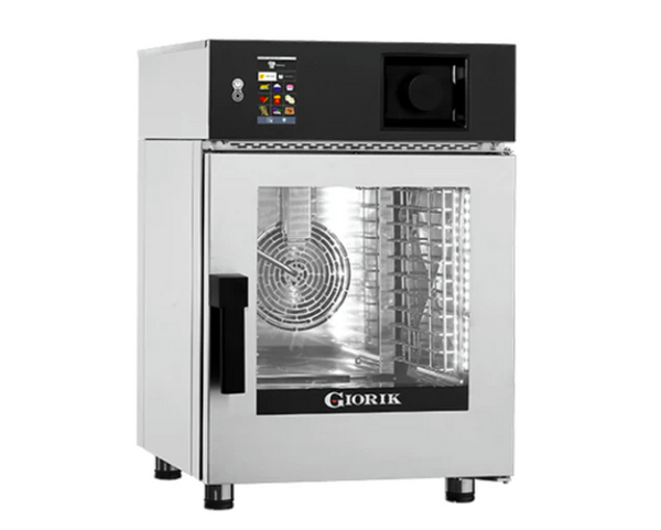 Giorik KM0623WT.L.RO | Mini Touch | 6 x 2/3 GN | Electric Combi Oven | with Reverse Osmosis|and Left Hand Hinge Door | Combi Oven