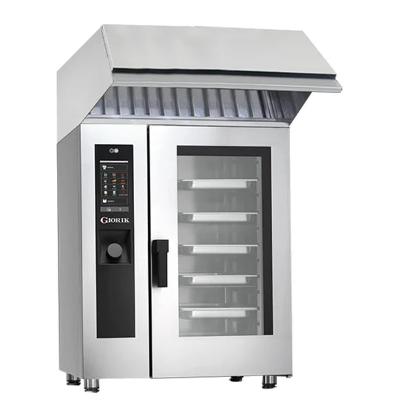 Giorik SEHE061WT.SF.H | Steambox Evolution| 6 X 1/1 GN | wit Standard Filter |and Ventless Hood | Electric | Combi Oven