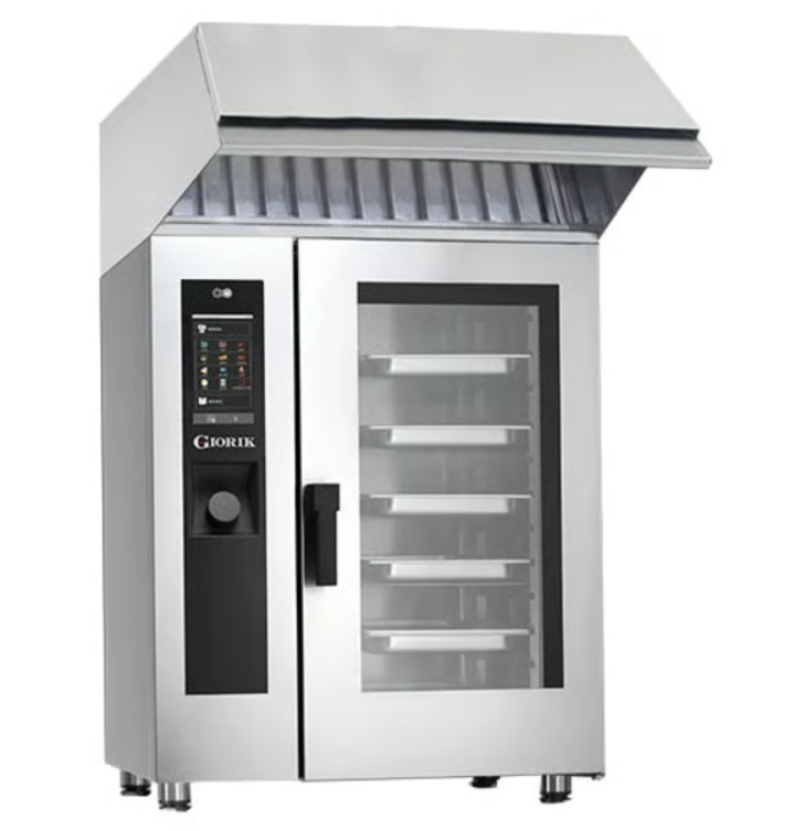 Giorik SEHE101WT.RO.H | Steambox Evolution| 10 x 1/1 GN | with Reverse Osmosis |and Ventless Hood | Electric | Combi Oven