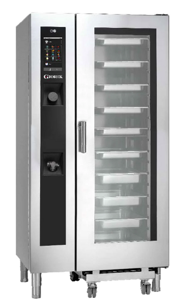 Giorik SEHE201WT.SF.H | Steambox Evolution | 20 X 1/1 GN | wit Standard Filter | and Ventless Hood | Electric | Combi Oven