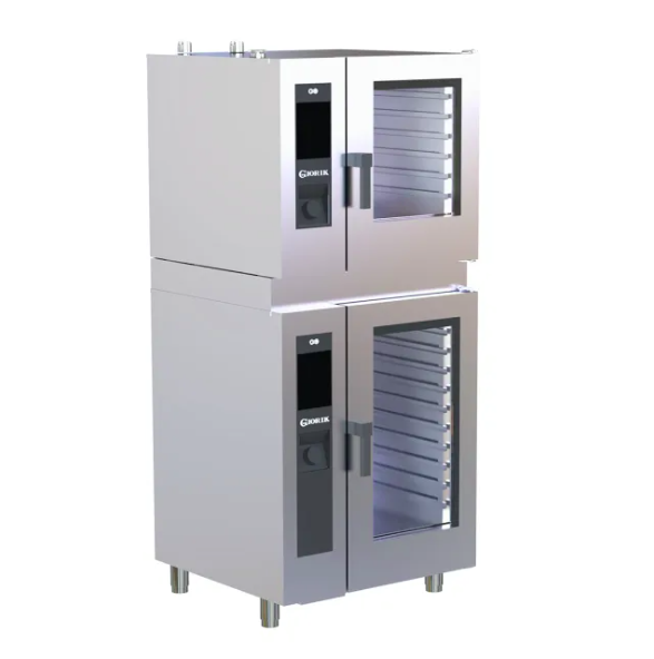 Giorik SEHEST.11.0610.SF | Steambox Evolution | Stacked Oven Kit | 6 on 10 x 1/1 GN | Electric Oven