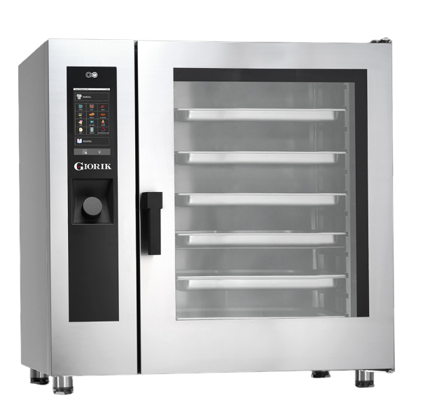 Giorik SEHG102WT.L.RO | Steambox Evolution | 10 X 2/1 GN | with Reverse Osmosis | Left Hand Hinge Door | Gas | Combi Oven