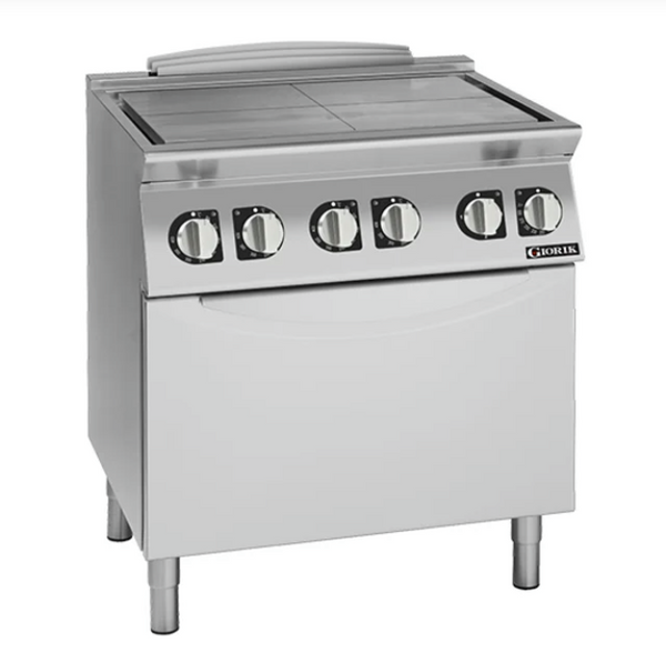 Giorik TE740ET | 700 Series | 800mm Wide | Electric Solid Top | On Electric Oven | Target Top