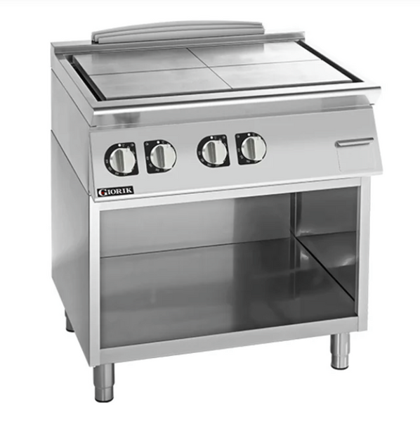 Giorik TE740GT | 700 Series |800mm Wide | Electric Solid Top | On Open Base | Target Top