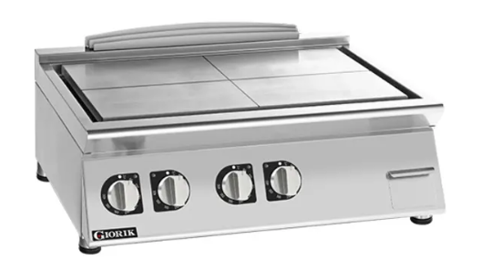 Giorik TE940TT| 900 Series | 800mm Wide | 4x Cooking Zones | Countertop | Electric Solid Top