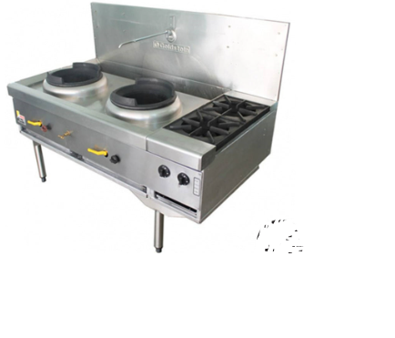 Goldstein CWA2B2M/G | 2 Open Burners |Asian Cooking Range | Mongolian | 2 Woks  Gas