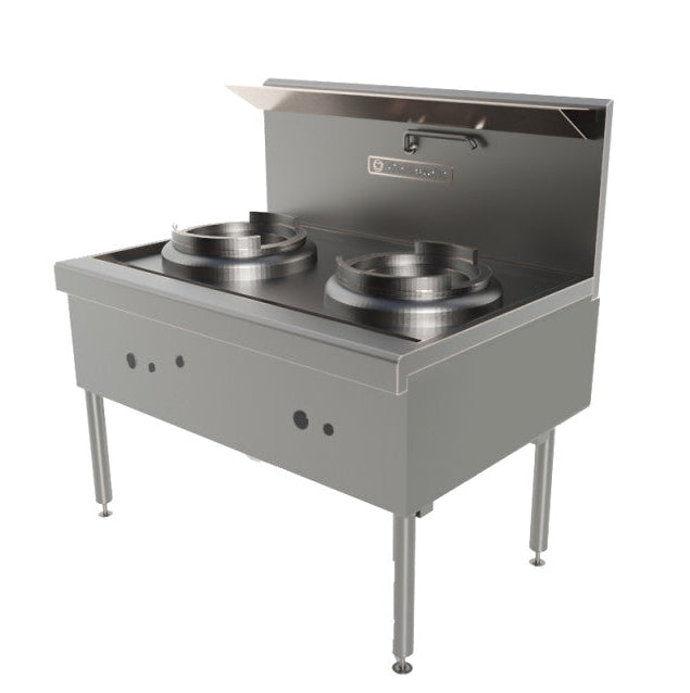 Goldstein CWA2D/B |Asian Cooking Range | Duck Bill | 2 Woks  Gas