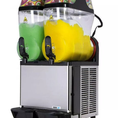 GBG GRANITIME 2 I Double Bowl Granita Machine I Slush Granita Machine I Granita Machine I 2 x 12ltr Bowl