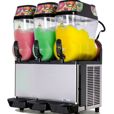 GBG GRANITIME 3 I 3 Bowl Granita Machine I Slush Granita Machine I Granita Machine I 3 x 12ltr Bowl
