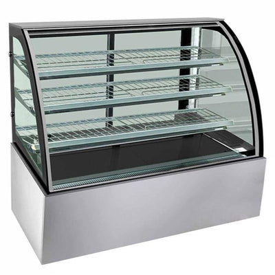 Bonvue H-SL830 | Heated Food Display | Curved Glass | 4 Display Level | Hot Food Display Counter