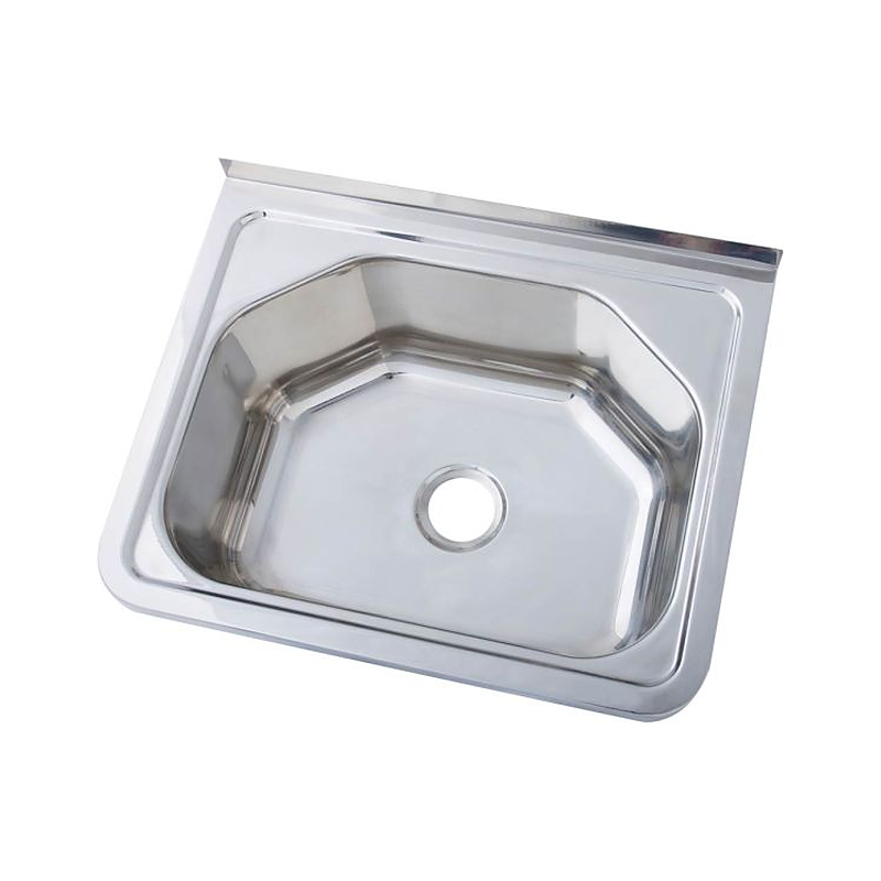 3monkeez HB11C Compact 11L Hand Basin, Brackets and Plug and Waste, 40mm Outlet, 304 Grade Stainless Steel
