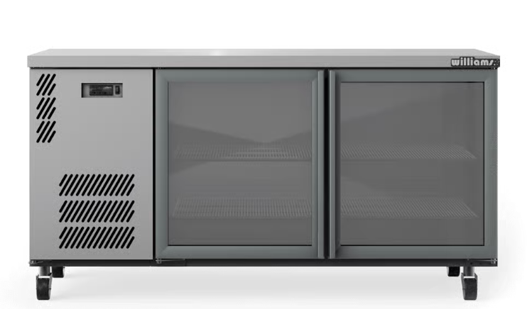 Williams Refrigeration HB2UGSHC Boronia - 2 Glass Door Back Bar Fridge
