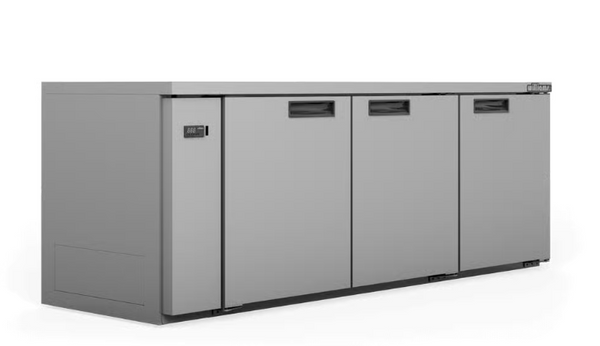 Williams Refrigeration HB3RSS Boronia Remote | Stainless Steel | 3 Solid Door | Underbench Fridge | Refrigerator | Back Bar Fridge