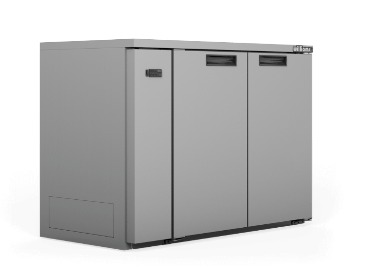 Williams Refrigeration HC2RSS I Cameo Remote I Stainless Steel I Solid Door I 2 Door I Refrigerator I Back Bar Fridge