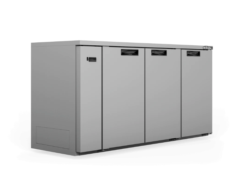 Williams Refrigeration HC3RSS I Cameo Remote I Stainless Steel I Solid Door I 3 Door I Refrigerator I Back Bar Fridge