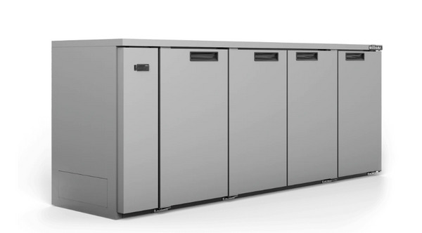 Williams Refrigeration HC4RSS I Cameo Remote I Stainless Steel I Solid Door I 4 Door I Refrigerator I Back Bar Fridge