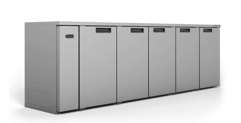 Williams Refrigeration HC5RSS I Cameo Remote I Stainless Steel I Solid Door I 5 Door I Refrigerator I Back Bar Fridge