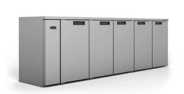 Williams Refrigeration HC5RSS I Cameo Remote I Stainless Steel I Solid Door I 5 Door I Refrigerator I Back Bar Fridge