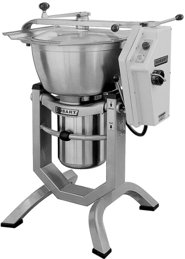  Cutter Mixer 45 Quart Bowl, Hobart, HCM450-20, Food Cutter Mixer, Stainless Steel  
