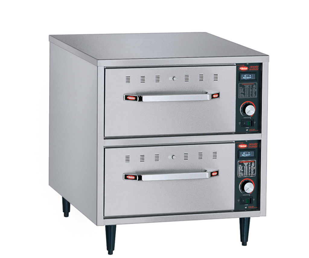 Hatco HDW-2N I Free Standing Drawer Warmer I Narrow Drawer I Commercial Warming Drawer I Warmer Oven I Food Warmer Drawer I 2 Draws with Digital Control