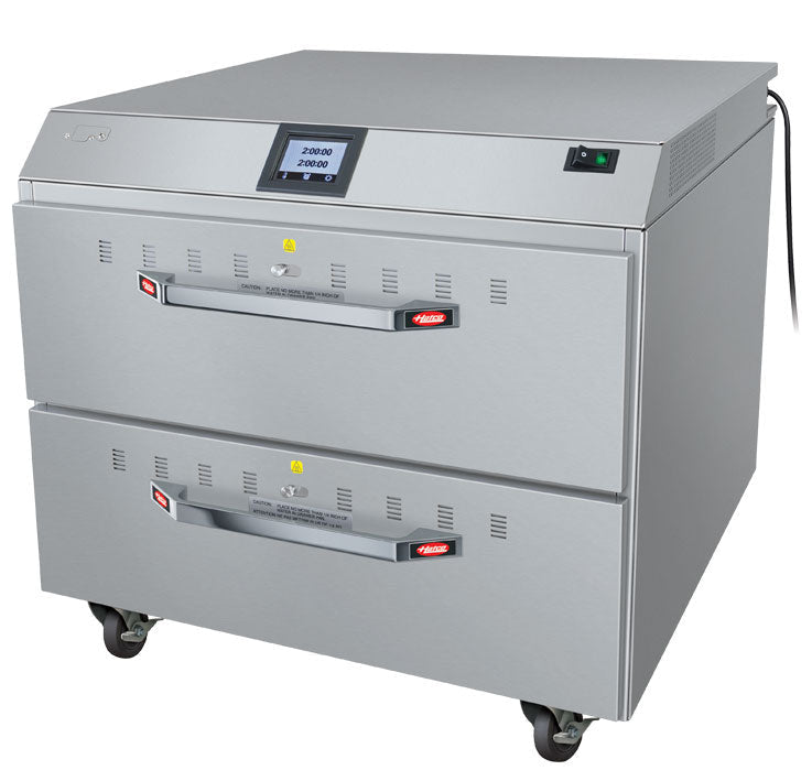 Hatco HDWTC-2 I Free Standing Drawer Warmer I Commercial Warming Drawer I Warmer Oven I Food Warmer Drawer I 2 Drawers