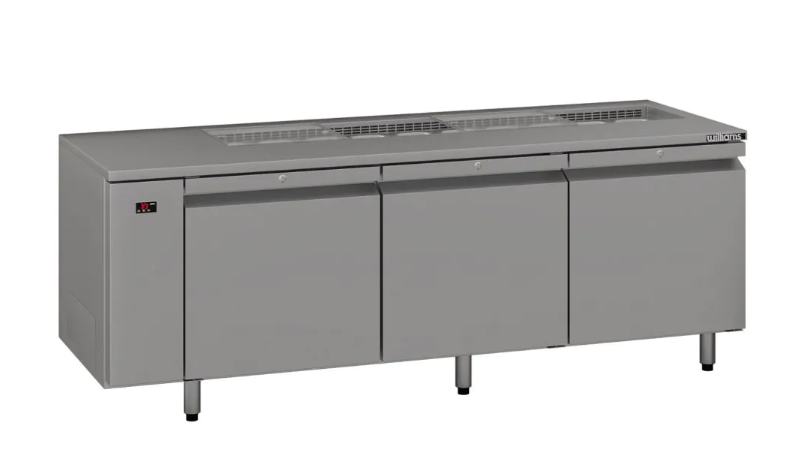 Williams Refrigeration HE3RSSBA Emerald 3 Door Remote Fridge