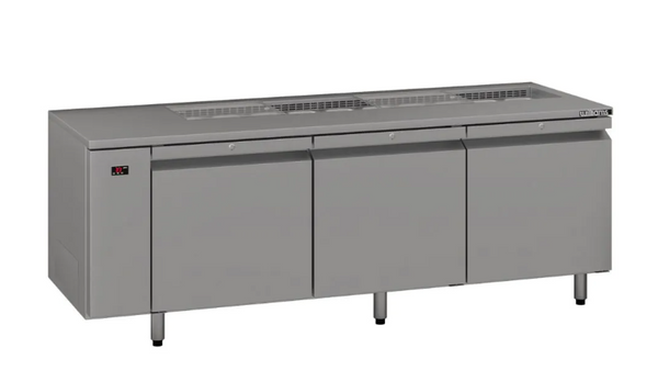 Williams Refrigeration HE3RSSBA Emerald 3 Door Remote Fridge