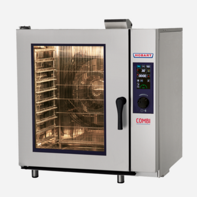 Hobart HEJ101E | Heated Combi Steamer | Electric Steamer | 10 Tray  Steamer | Steamer Combi Convection Steamer
