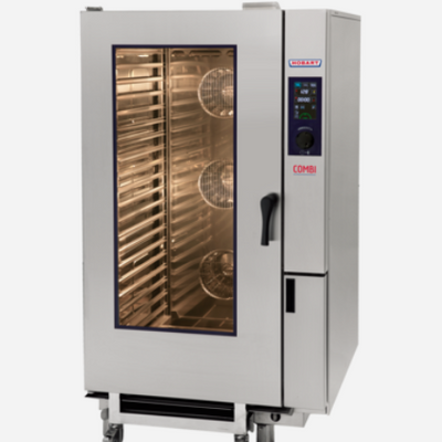 Hobart HEJ201E | Heated Combi Plus | Steamer Combi Oven| Electric Steamer | 20 Tray Steamer | Steamer Combi Convection Steamer