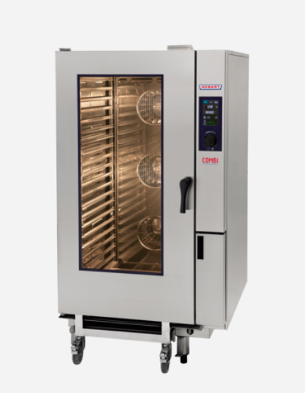 Combi Plus Steamer, Hobart, HEJ201E, Heated, Electric Steamer, Combi Steam Oven, 20 Tray, Convection Steamer
