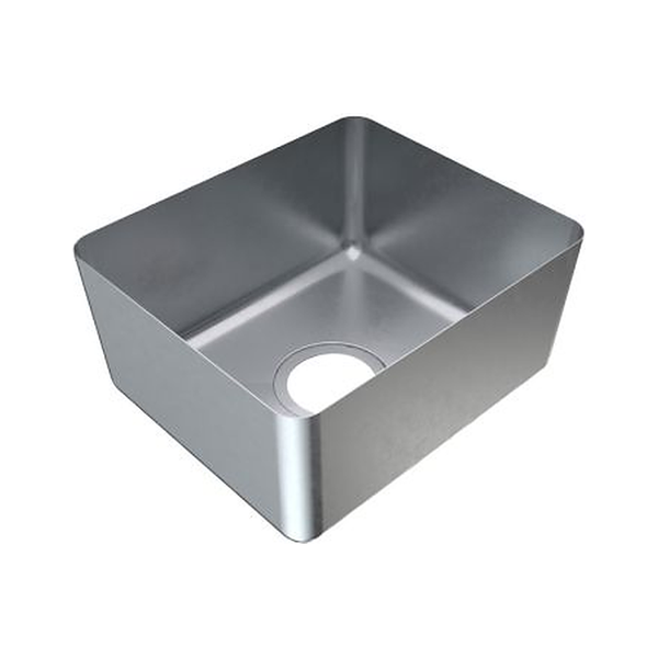 3monkeez HF09 1.2mm Hand Fabricated Sink Bowl, 305x355x170