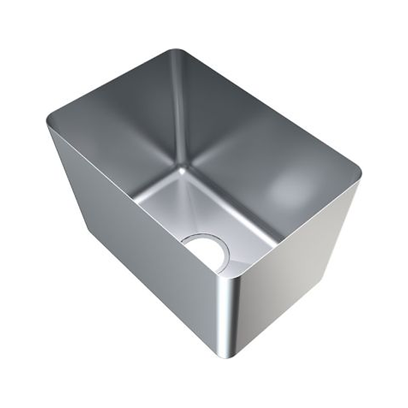 3monkeez HF15 1.2mm Hand Fabricated Sink Bowl, 450x300x300