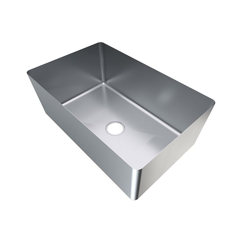3monkeez HF22 1.2mm Hand Fabricated Sink Bowl, 800x500x300