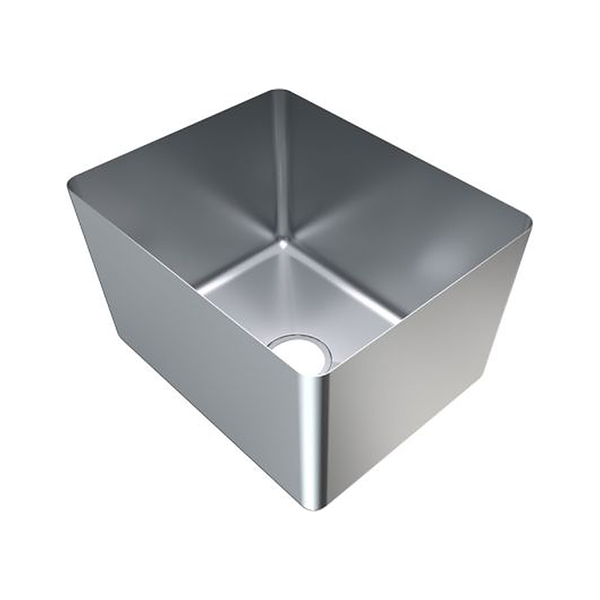 3monkeez HF504030 1.2mm Hand Fabricated Sink Bowl, 500x400x300