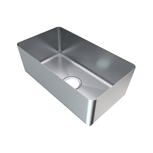 3monkeez HFG06 1.5mm Hand Fabricated Gastronorm Bowl, 310x560x200