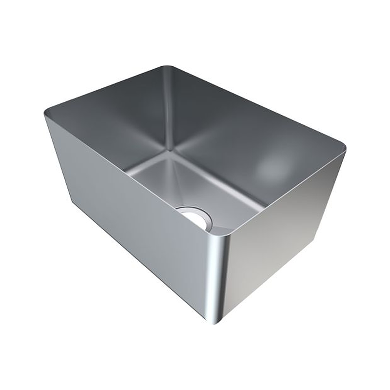 3monkeez HFG16 1.5mm Hand Fabricated Gastronorm Bowl, 350x510x250