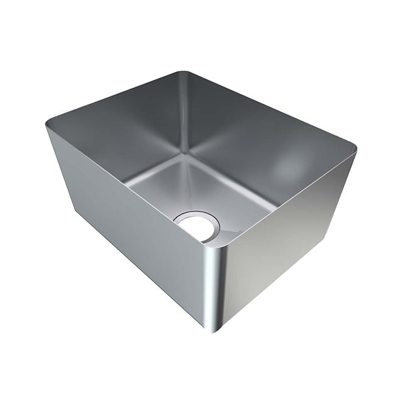 3monkeez HFG17 1.5mm Hand Fabricated Gastronorm Bowl, 400x510x250