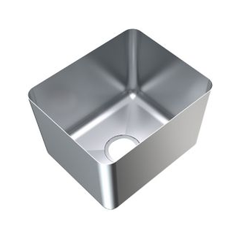 3monkeez HFS10 1.2mm Hand Fabricated Economy Sink Bowl, 300x250x200